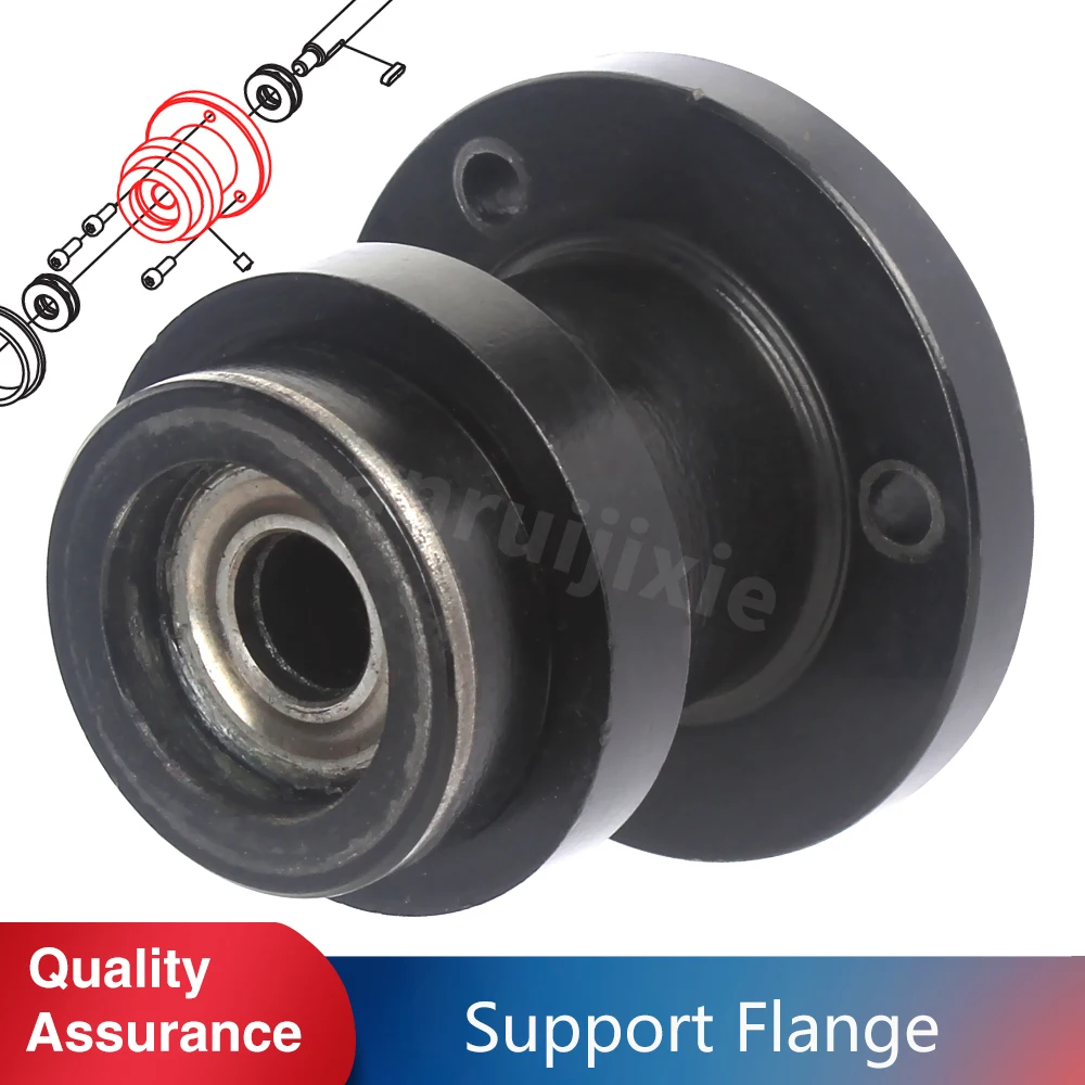 Support Flange,Z-Axis Drive Vertical Handle Bearing,SIEG SX3-149&X3&JET JMD-3&BusyBee CX611&Grizzly G0619& G0463 Retainer shaft tooth right support flange m5 20 nut sieg sx3 111