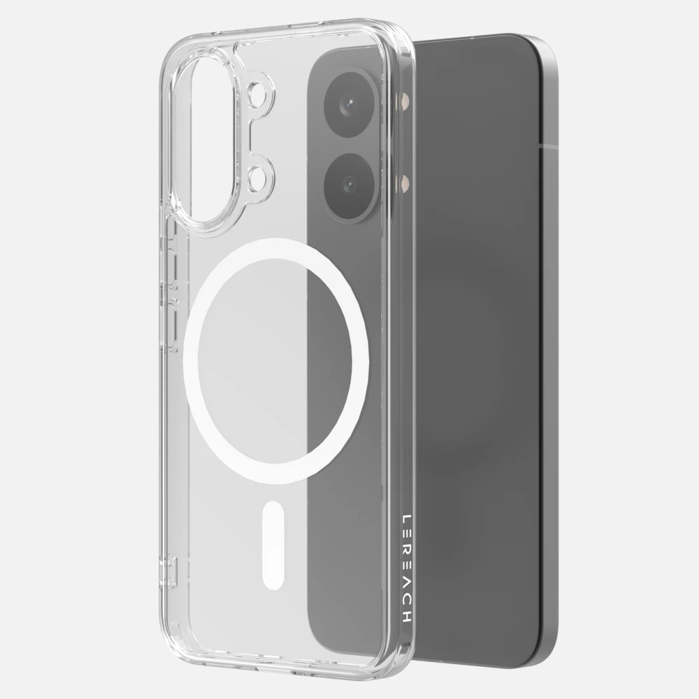 Magnetic Crystal Clear Anti-Scratch Ultra-Thin Case - PC+TPU Transparent Cover