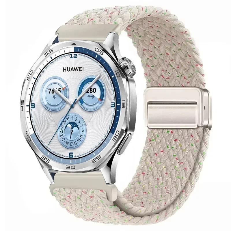 Braided Nylon Loop Strap with Magnetic Buckle 22/20mm