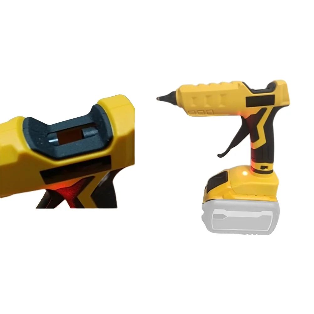

40 Вт беспроводной Горячий глюэгун для Dewalt 18 в для аккумулятора 18 в электрический ремонт DIY пистолет Электроинструмент Инструменты для ремонта