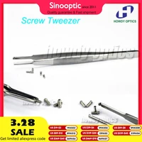 1pc A48A Optical Screw Tweezer Professional Glasses Screw Tweezer 1