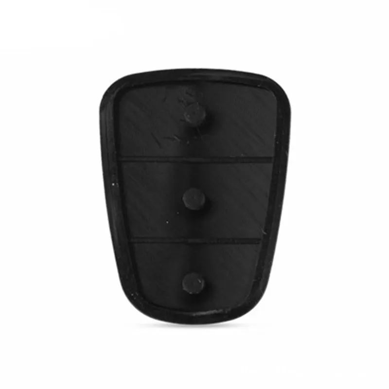 3 Button Remote Key Fob Case Rubber Pad For Hyundai I10 I20 I30 IX35 for Kia K2 K5 Rio Sportage Flip Key