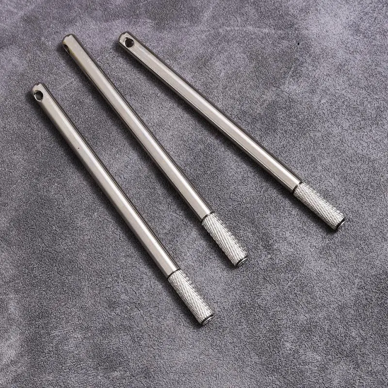 Stainless Steel Leather Edge Oil Gluing Dye Pen Applicator Speedy Paint Roller Tool for Leather Craft Tools DIY Painting Tool leather dye pen