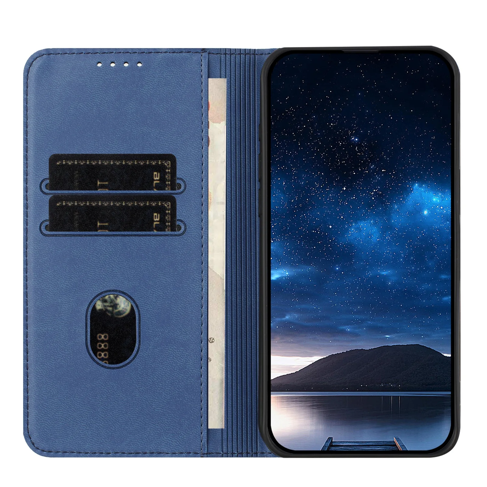 Magnetic Flip Leather Cover Phone Case