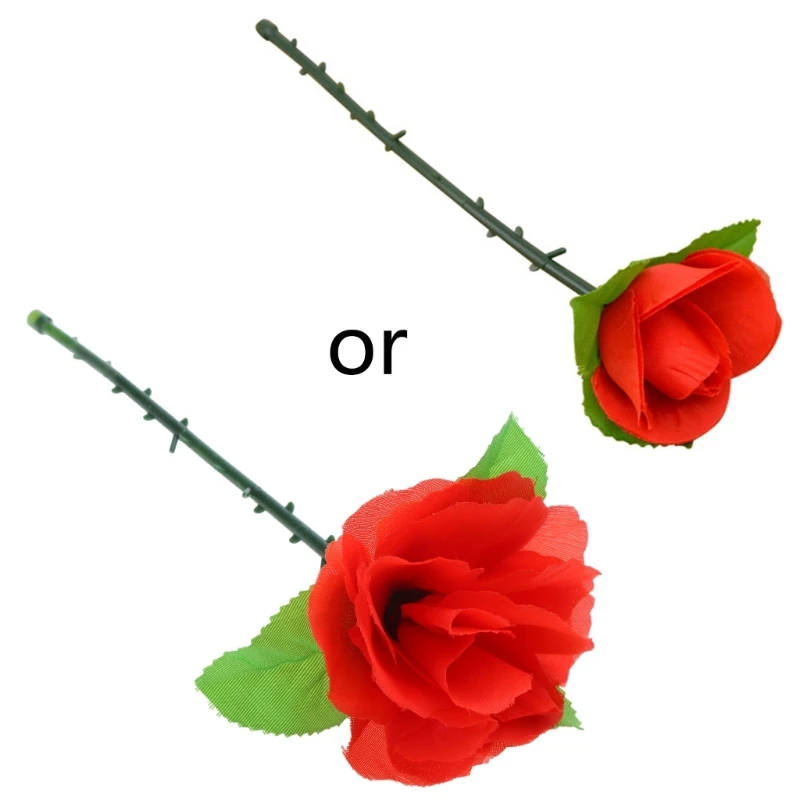 

Retractable Rose Appearing Disappearing Rose Flower Trick Mentalism Dropship