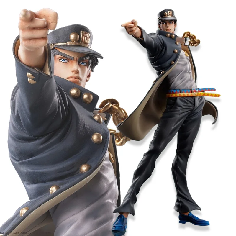Zhongkaihua Anime Figure Dio Brando Figura Jonathan Joestar Figura PVC 17CM Anime Statua Modello Accessori mobili Decorazioni Desktop Collezionisti Regali