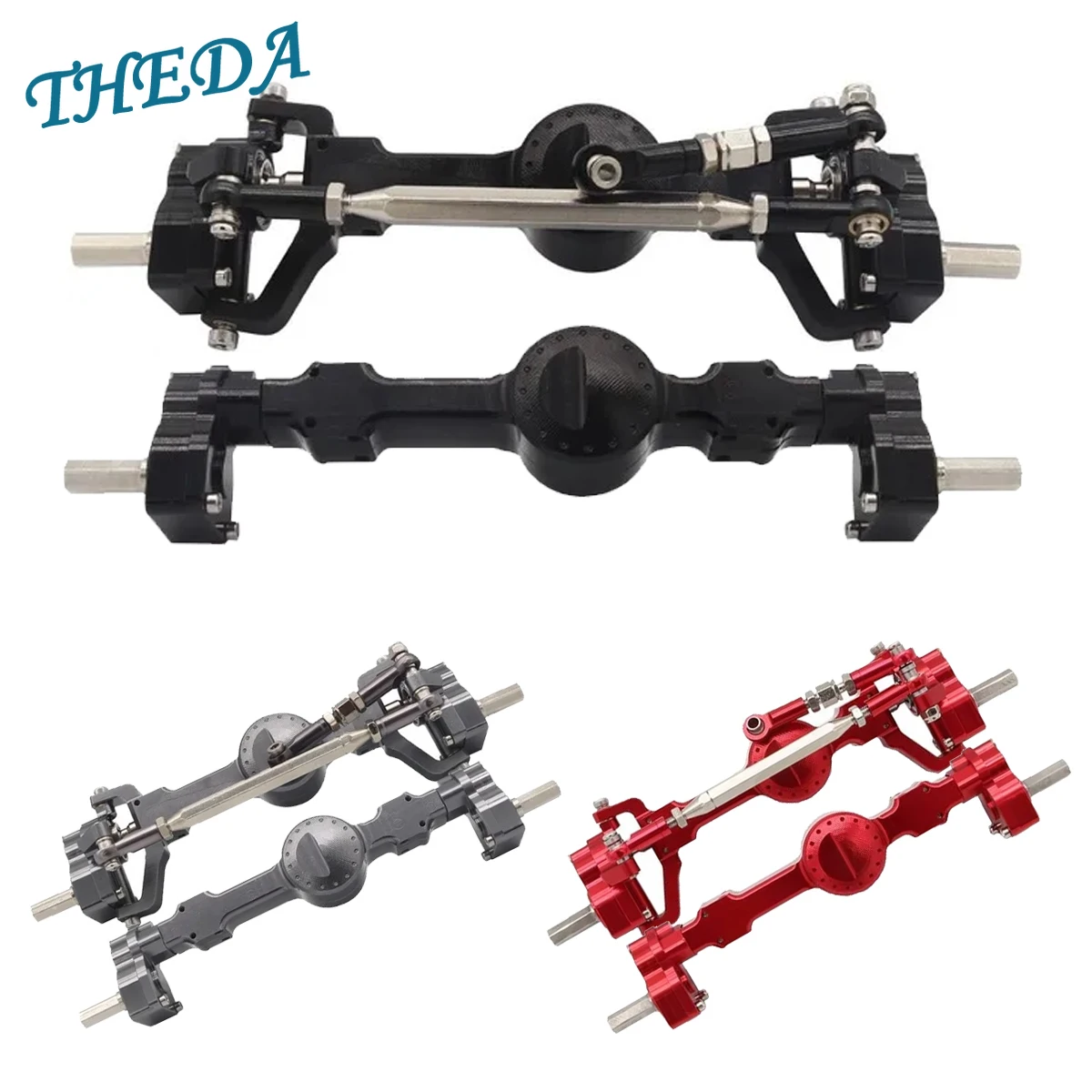 

Aluminum Alloy CNC Anodized Full Metal Front Rear Portal Axle for 1/12 MN MN99S MN98 D90 D91 D99 D99S MN90 RC Car Upgrade Parts