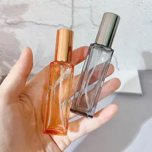 20ml Perfume Spray Bottles Glass Refillable Bottles Portable Oils Liquid Cosmetic Container Perfume Atomizer for Travel