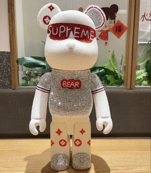 Large Size Diamond Bearbrick 53cm Big Toy Mold Doll High Quality