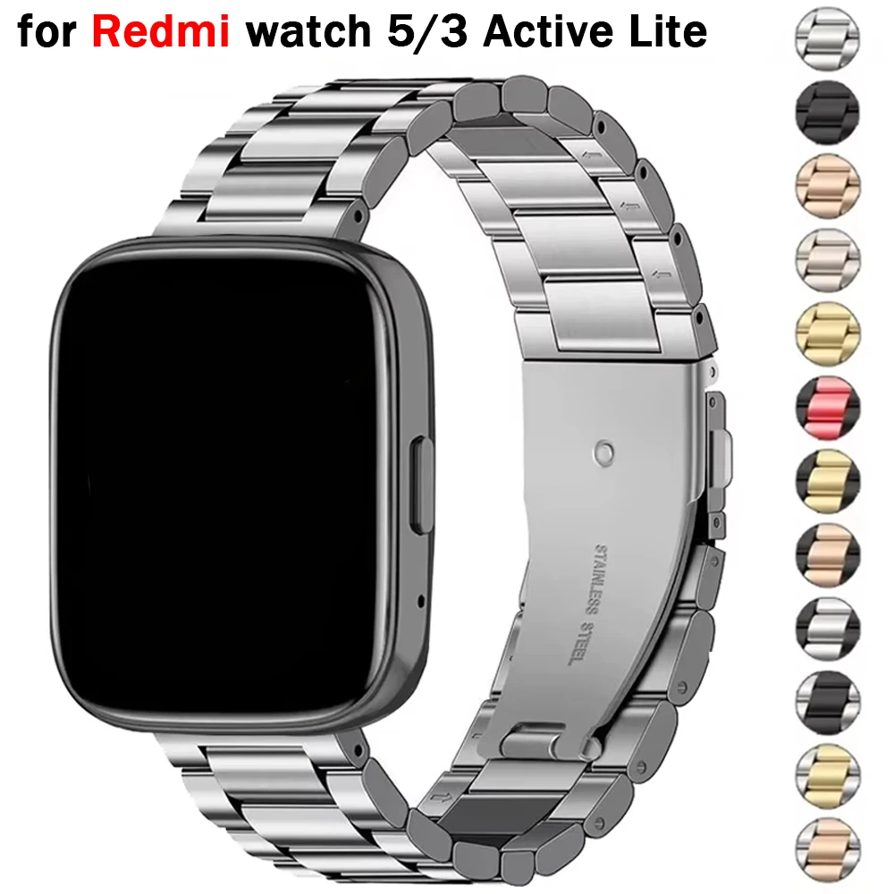 Stainless Steel Replacement Watch Band - 22mm Metal Strap Bracelet Accessories
