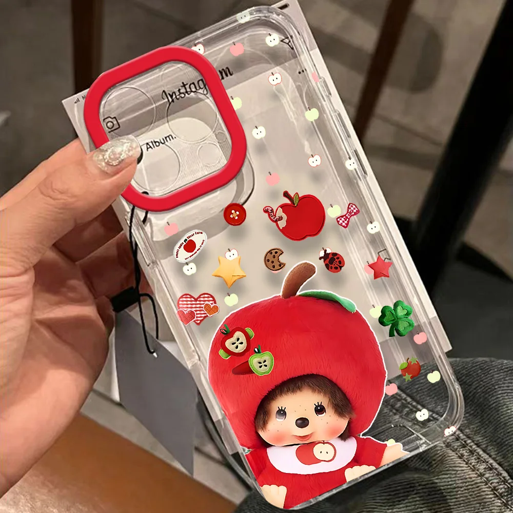 ตัวเลือกสินค้า เคส iPhone ลาย Monchhichi น่ารัก