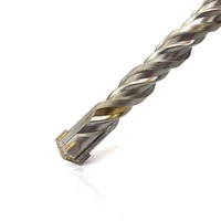 Tête de coupe transversale pour béton SDS Plus, marteau à double tarière 110mm 160mm 200mm, bloc de brique murale, marteau électrique, mèche de maçonnerie, 1 pièce 5