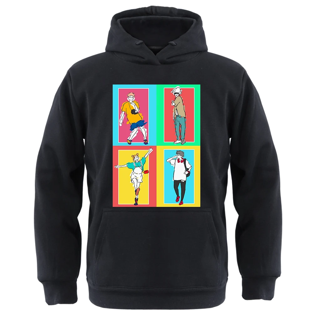 

Jujutsu Kaisen Japan Anime Mens Hoodies Gojo Satoru Unisex Graphic Sweatershirts Hooded Casual Print Pullovers Winter Pullover
