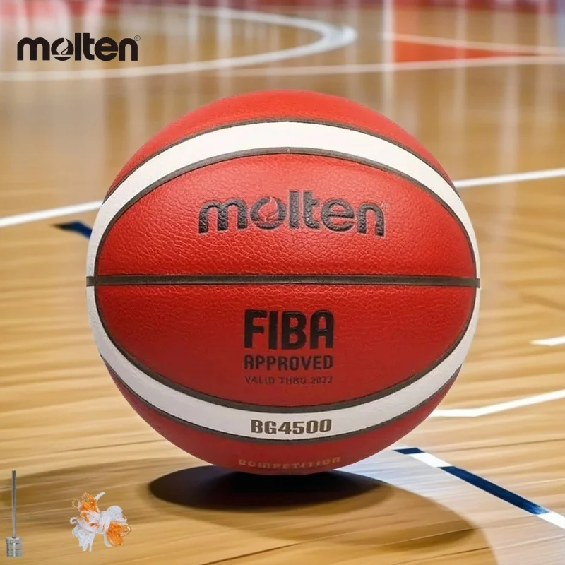 Molten basketball BG4500 size7 leather Basketballs Sandard Basketball Youth Women Man Durability Precision basketball