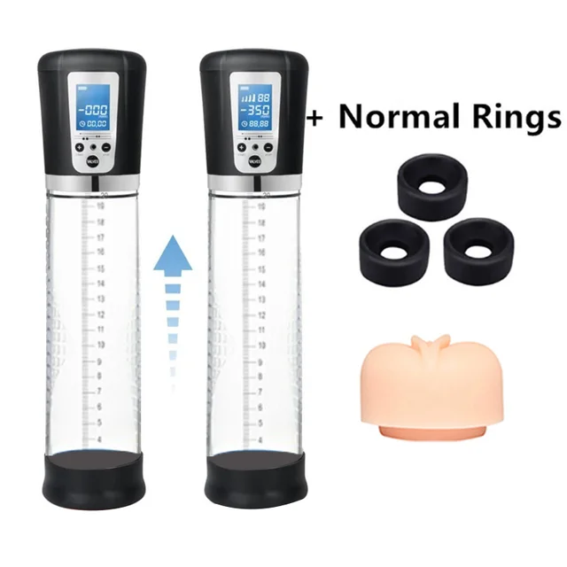 LED Automatic Rechargeable Penis Enlarger Pump - Image 6