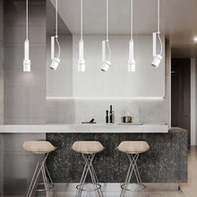 

Modern personality Restaurant Bar chandelier open kitchen bedroom home lighting LED chandelier Cafe decorative lamp