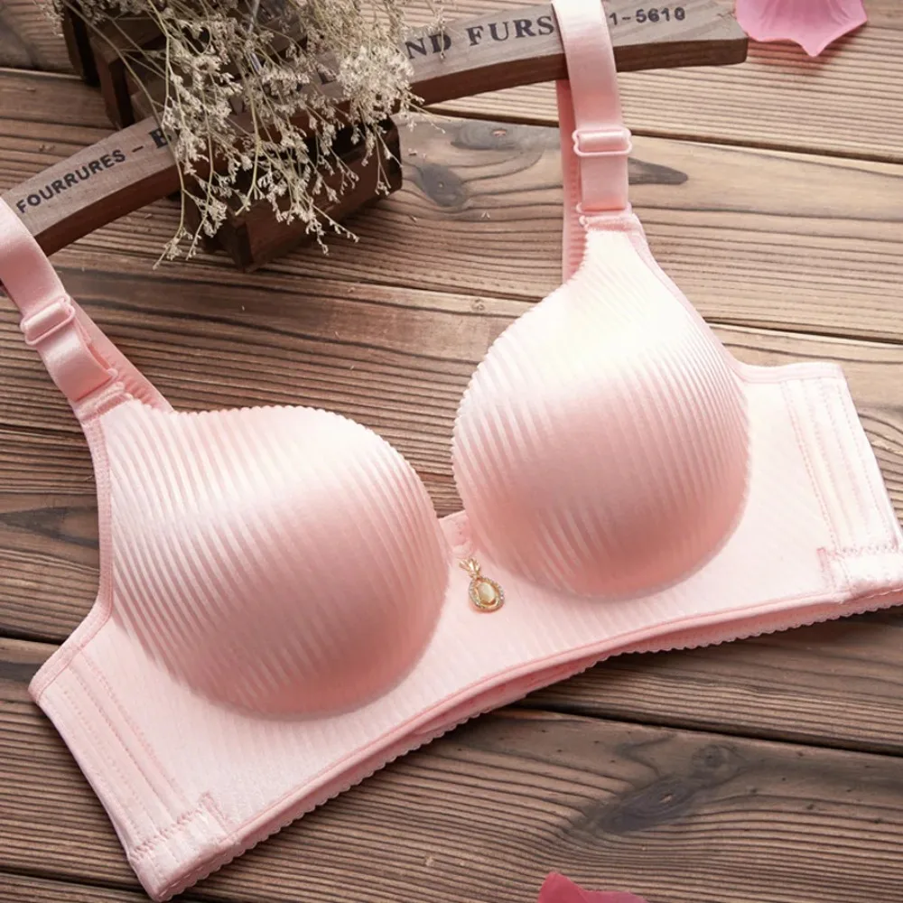 

Thickened Push Up Thickened Women Sexy Bra Girl's Wireless Comfortable Underwear Small Chest Bread Cup Bra Top Sujetadores Sexys