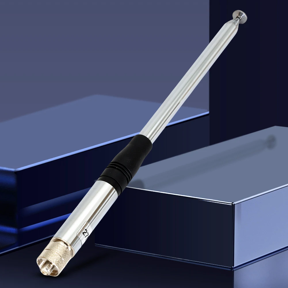 27MHz CB Radio Telescopic Antenna SMA Female 23cm-130cm Telescopic CB Antenna 2.15dB High Gain for CB Handheld/Portable Radio