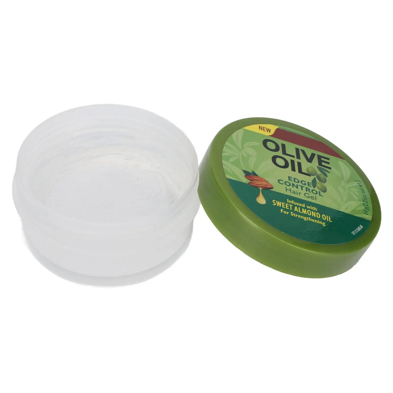 64g Men's Hair Wax Gel with Olive Oil-Long Lasting Styling Cream, Non-Irritant Pomade for Perfect Hair Control