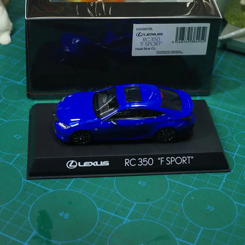 Lexus RC 350 F SPORT ミニカー 1/43 1/43 Kyosho Lexus RC350 F Sport (Blue) Car Model