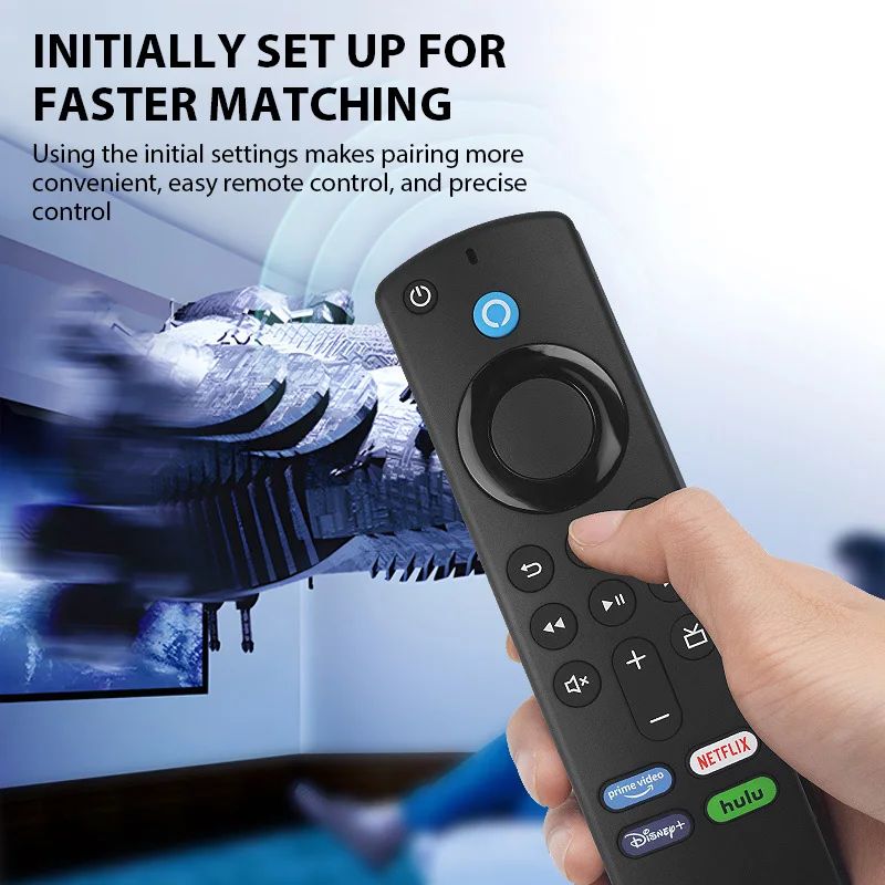 L5B83G Voice Remote for Fire TV Streaming Media Devices Remote Control Smart Fire TV Stick 4K MAX Bluetooth Remote Replacement