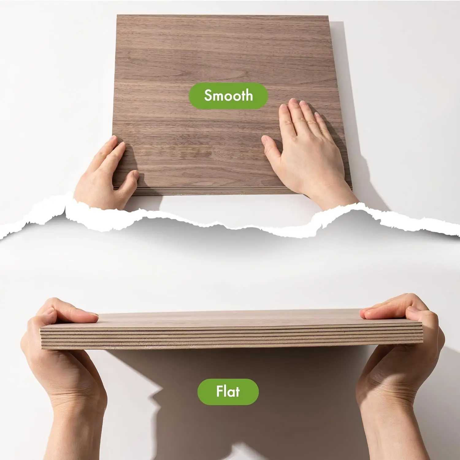 Robotime 6 Pcs Basswood Sheets 1/8 3mm Basswood 1/8 Plywood Thin Wood Sheets for Craft Projects 12"x20" 4