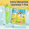 Educational Toy Y-Pen English Learning Smart Point Touch Talking Pen Learning Machine voice sound book for Kids 4