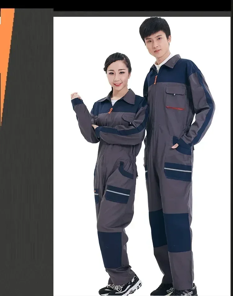 

Big Mechanic Workshop Welding Size Suit Work Working Uniform men Clothing Repairmen For Factory Car Overalls Coveralls Auto