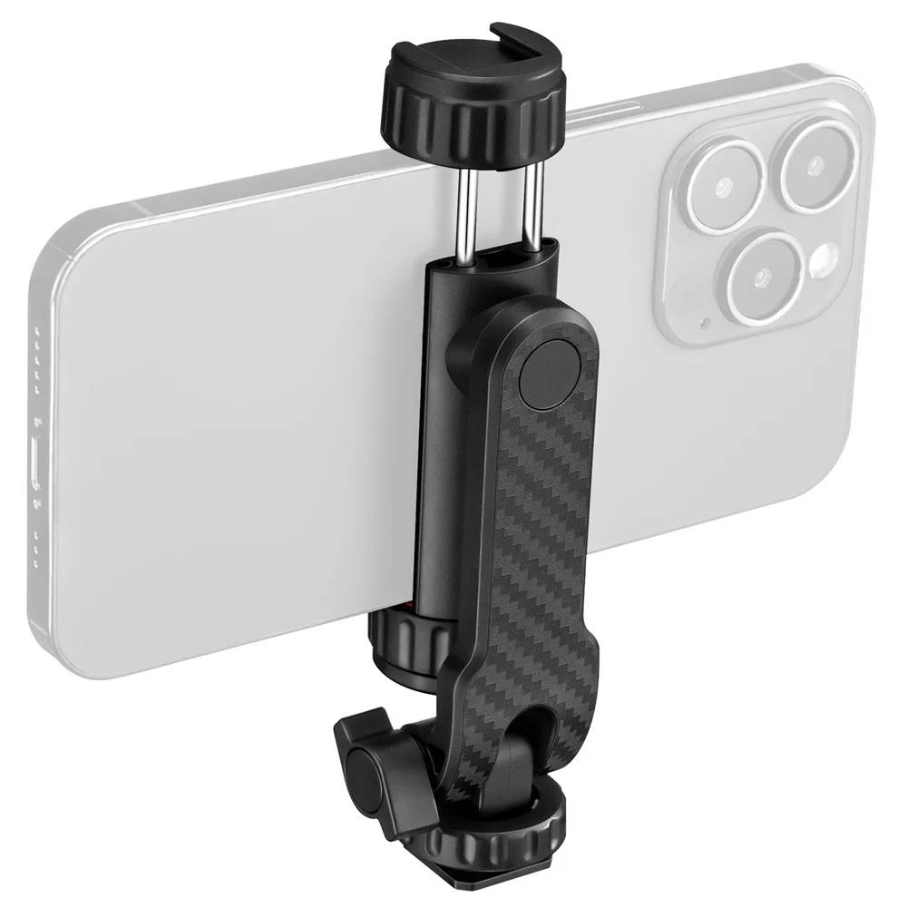 Camera Monitor, Braçadeira de tripé para Smartphone, Vlog, Novo