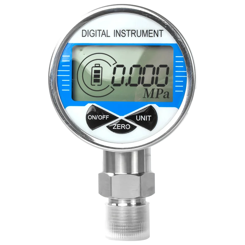 

Hydraulic Pressure Gauge -0.1~60Mpa Digital Pressure Meter M20*1.5 High Pressyre Manometer Electrical Contact Pressure Gauge