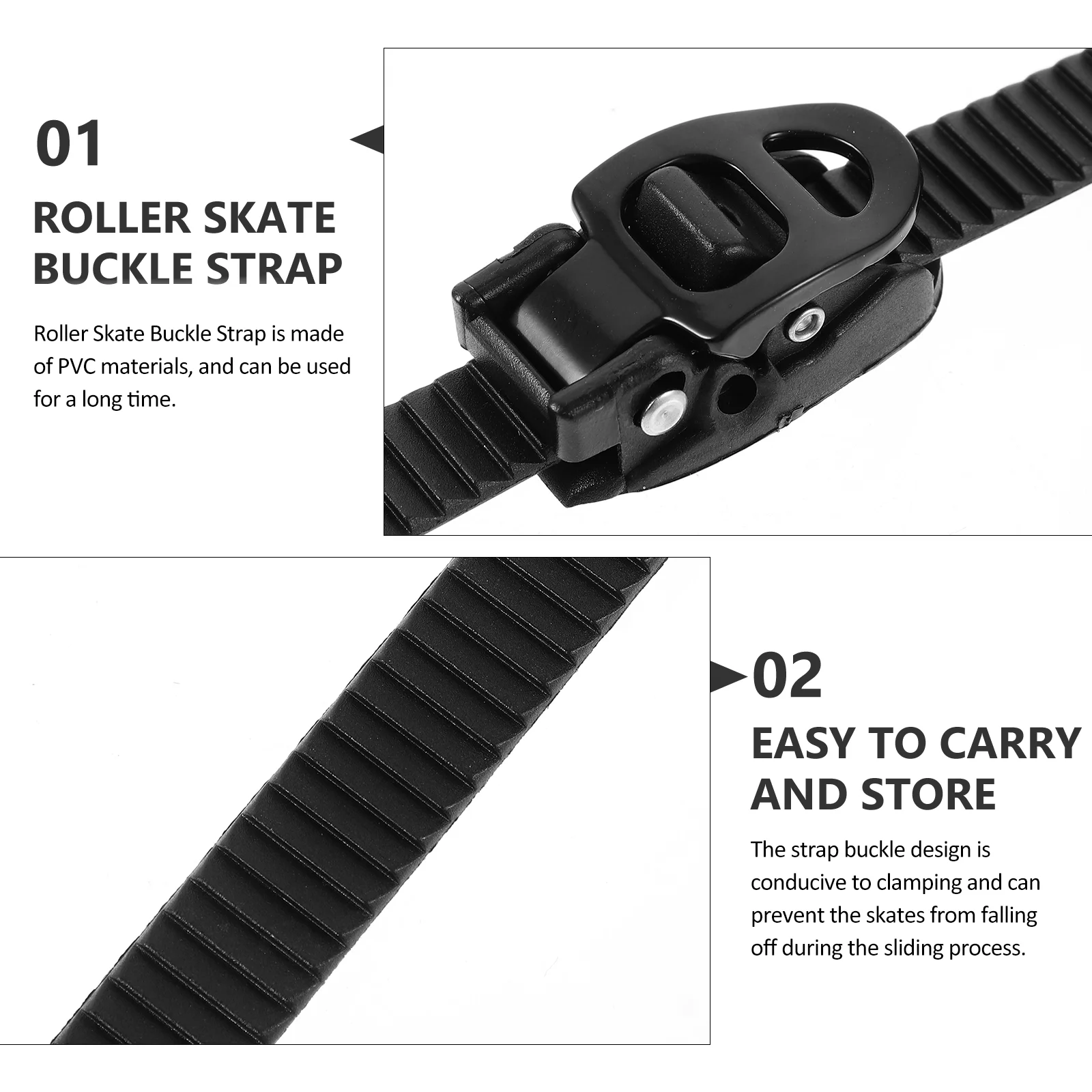 2 sets Félcipő laces professzionális Övcsat straps igazító Úthenger Rája cipők Tükörlap skates Rögzítő Korcsolyázás hoverboards