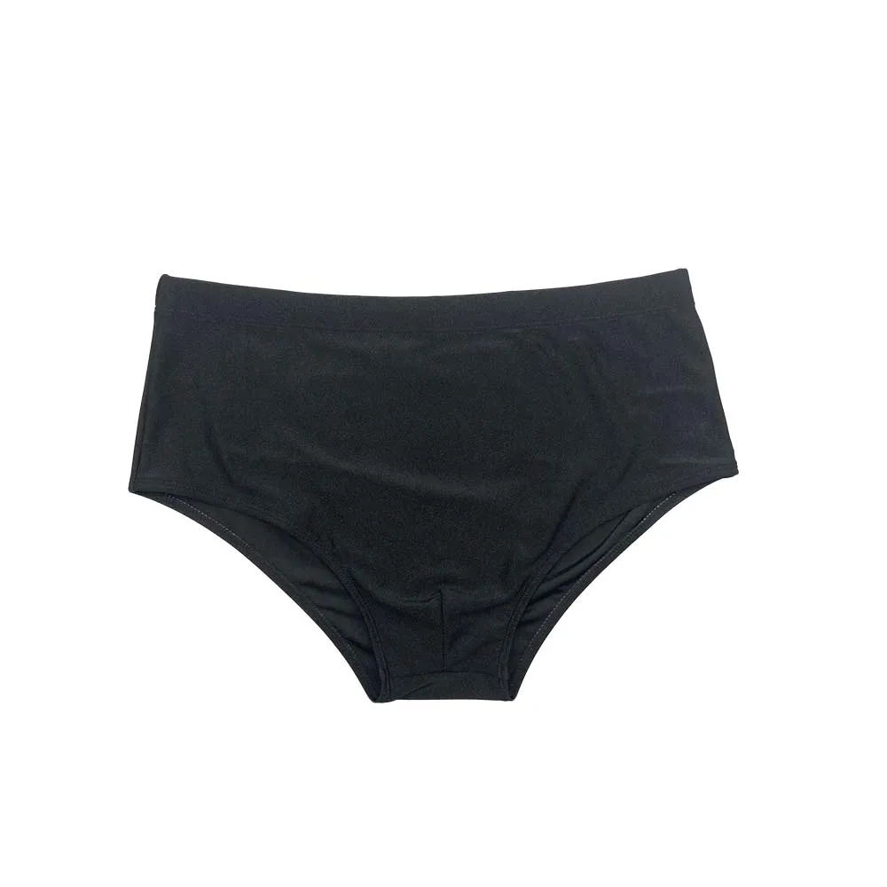 Summer Black Shining Swimwear Mens Swimming Trunks Sexy Low Waist Bathing Swimsuit Male Sport Running Surfing Beach Shorts