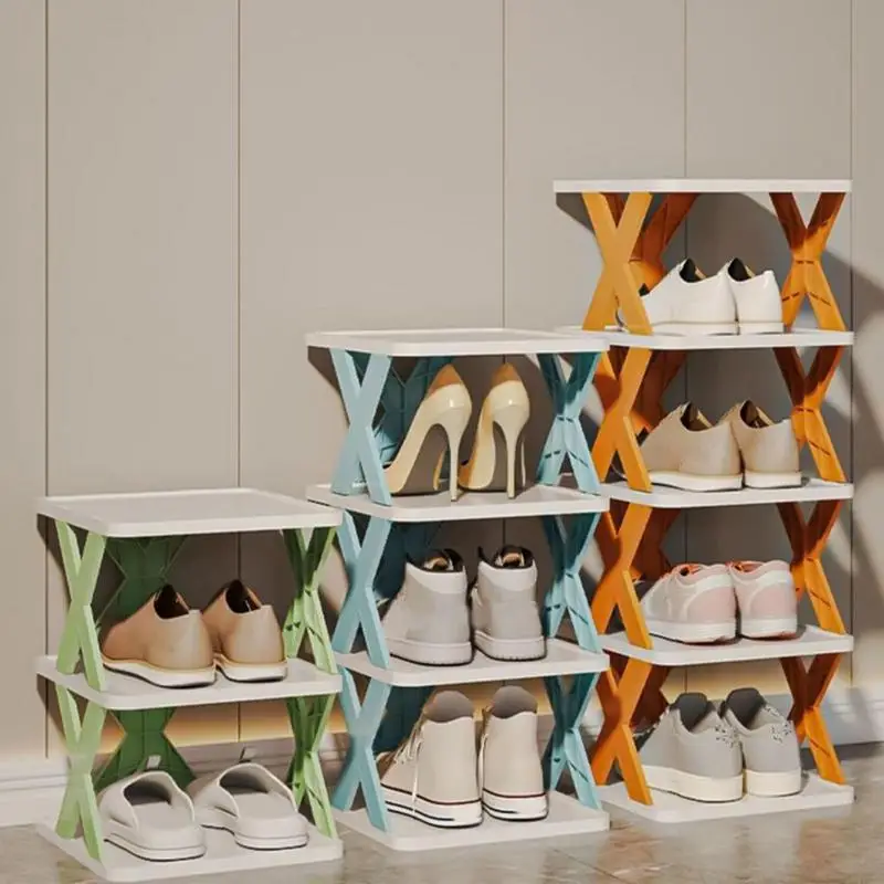

Entryway Shoe Rack Shoe Shelf Footwear Shoerack Living Room Furniture Space Saving Shoes Organizer Stand Holder Shoe Cabinet