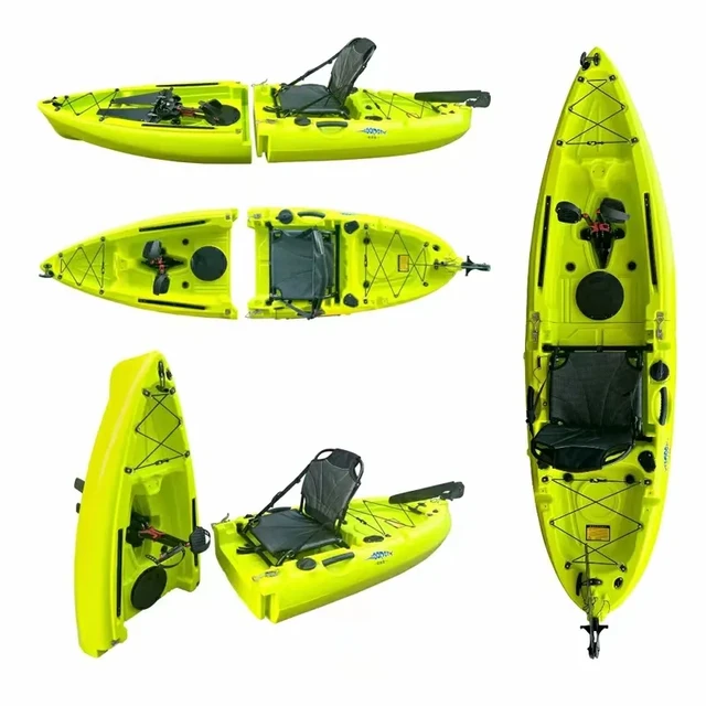 2024 New Design Sit On Top Foldable Modular 10 Feet Lightweight 1 Person  270CM Kayak Perfect For Fishing