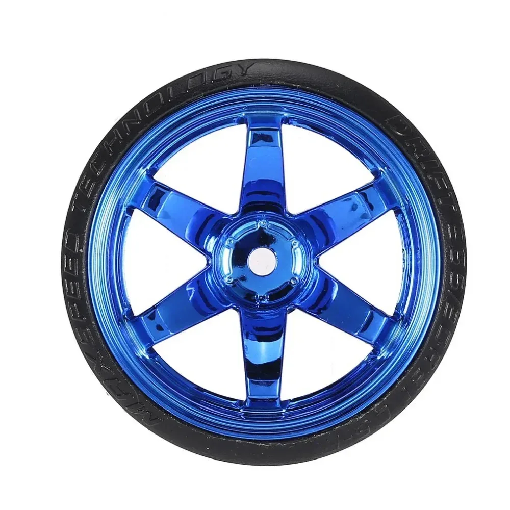 wpl トラクサス　タイヤホイール 4 個 1/10 RC ドリフトカーホイールタイヤタイヤハード