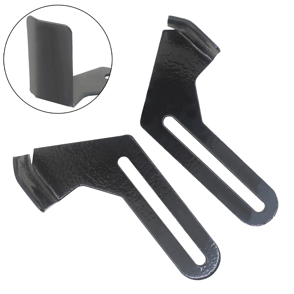 2pcs Cutting Holder 126*56mm Metal Bench Grinder Tool Rest For 150/200 Type Grinder Washer Pad Parts Eye Shield Safety Guard safety protective tig welding soldering tool gloves heat shield safety guard cover finger high temperature resistance