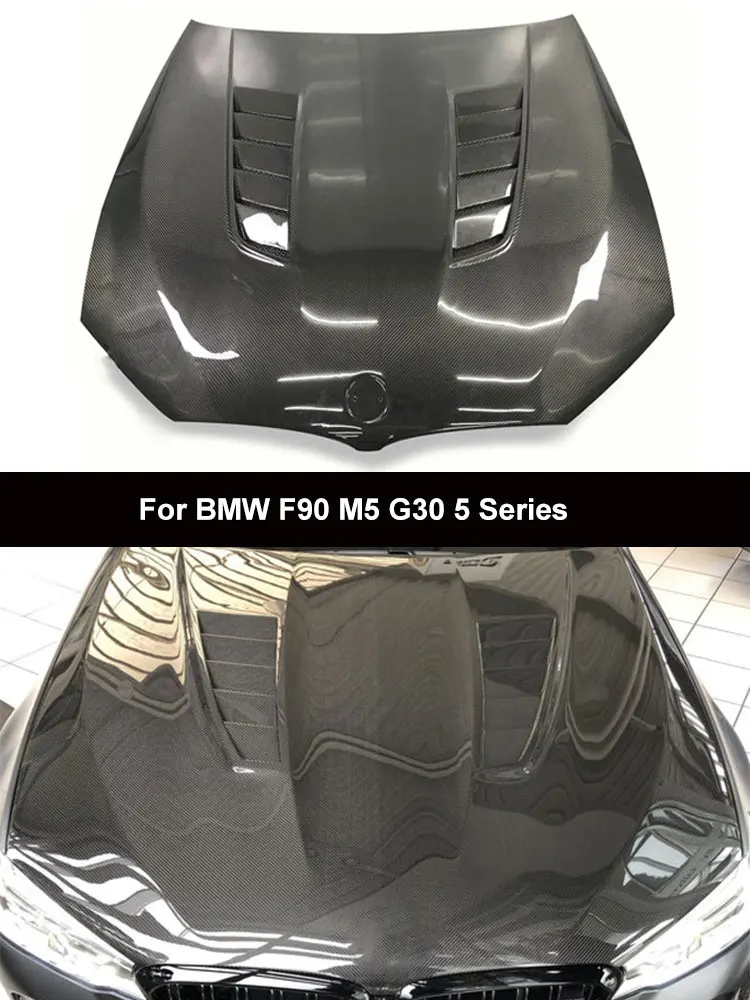 

Dry Carbon GTR Style Carbon Fiber Front Engine Hood for BMW F90 M5 G30 5 Series
