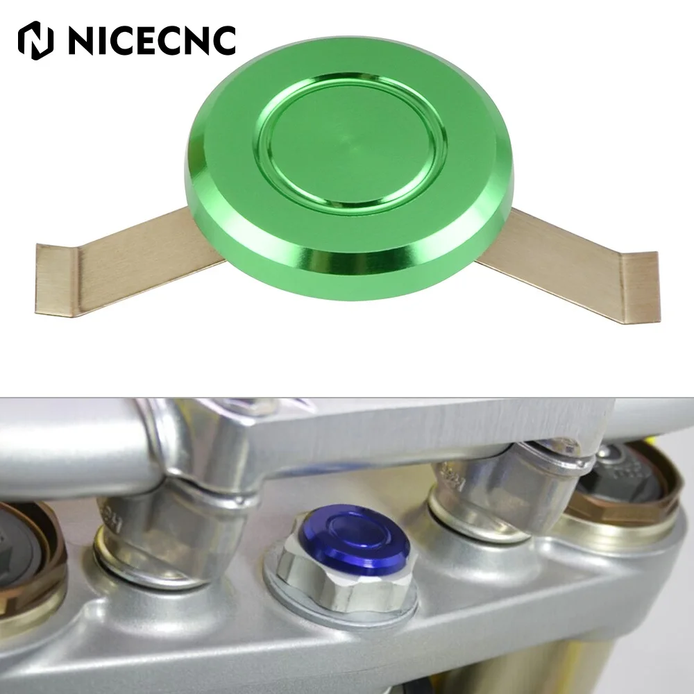 

Колпачок рулевого стержня NICECNC для Kawasaki, BMW S1000RR, Suzuki GSXR600, для YAMAHA YZ450F, HONDA Moto, аксессуары из алюминия