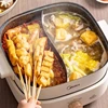 Midea 220V Electric Hotpot 6L Multifunctional Split Household Electric Cooking Pot Non-Stick Double Flavour Pot 5