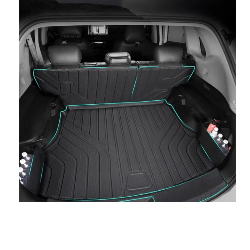 Car Rear Trunk Mats For Kia EV6 GT-Line CV 2021 2022 2023 2024 Waterproof  Boot Cover TPE Carpet Storage Pad Mud Auto Accessories - AliExpress