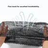 10PCS Black Disposable Bouffant Cap Non Woven Bath Shower Hair Caps Food Service Medical Salon Spa Catering Workspace Cover Hat 5