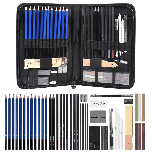 Pcs Sketch Pencil Set Professional  Kits Pencils Charcoal - 31 Pcs Sketch  Pencil Set - Aliexpress