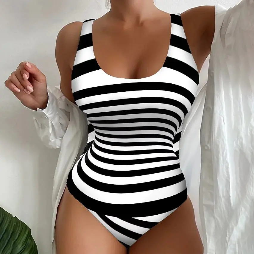

Fashion New Sexy Women One Piece Swimsuit Swimwear Female Print Push Up Bather Bathing Suit Monokini Brazilian Swimming Suits
