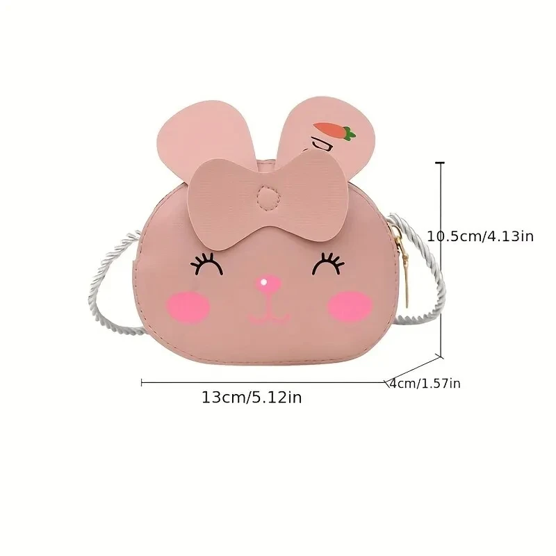 ★23SS★KIRSH★WITTY BUNNY MINI CROSS BAG DHgate.com:2024Cute Rabbit PU Leather Crossbody Bag for