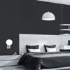 Matte Black Self-Adhesive and Removable Vinyl Wallpaper Waterproof  Contact Paper for Cabinets Countertops Wall Covering 5
