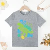 Dinosaur Creativity Print Pink Child T-Shirts Easter Saurus Rex Letters All-match Popular Exquisite Kids Tops Clothes Dropship 4