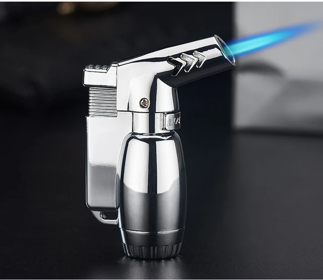 Hot Outdoor Compact Jet Lighter Turbo Torch | Metal Turbo Torch Lighter - Cigarette Accessories - Aliexpress