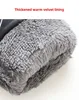 Autumn Winter Ski Warmth Motorcycle Fleece Windblock Cold Resistance Outdoor Riding Driving Gloves for Men Enhanced Padding 2