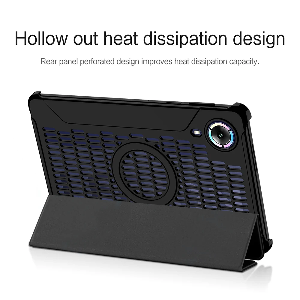 Enhanced Product Title: Premium PU Leather Magnetic Detachable Tablet Protective Case