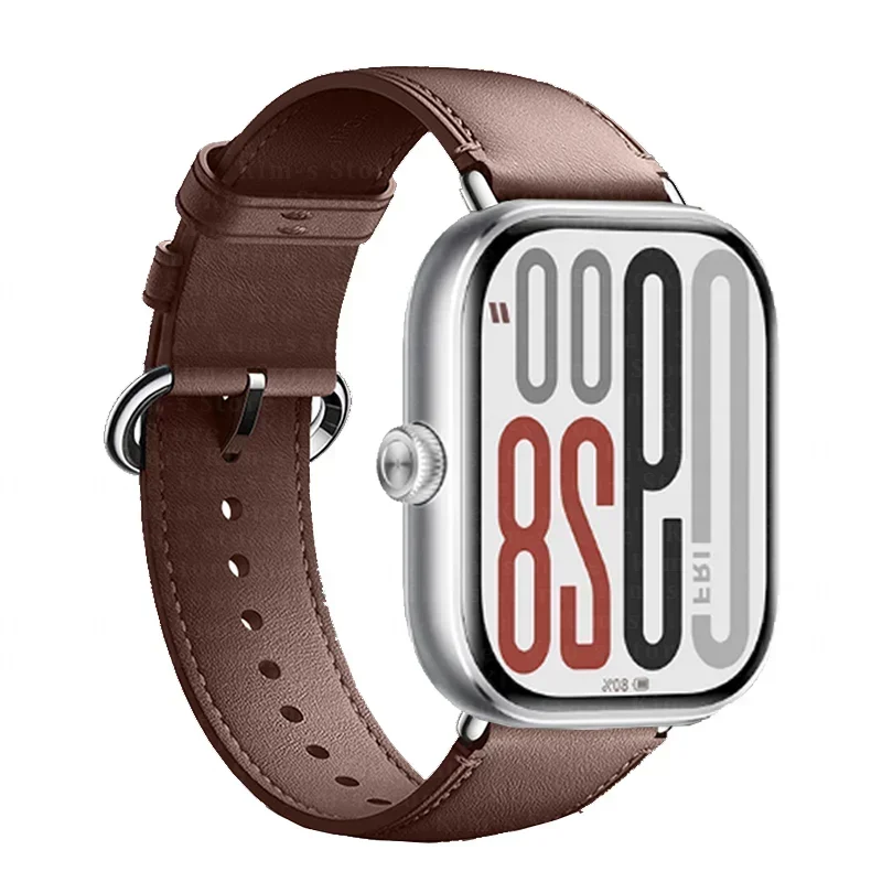 Premium Leather Smart Watchband Replacement Wristband Bracelet